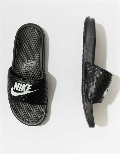 nike benassi zwart|nike benassi jdi slides women.